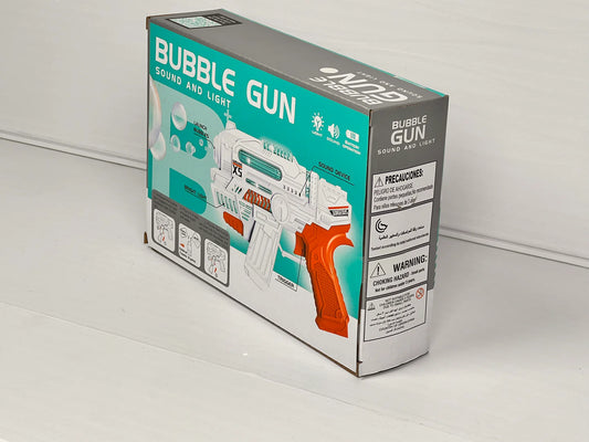 X5 Emission Bubble Gun – Interactive Sound and Light Blaster