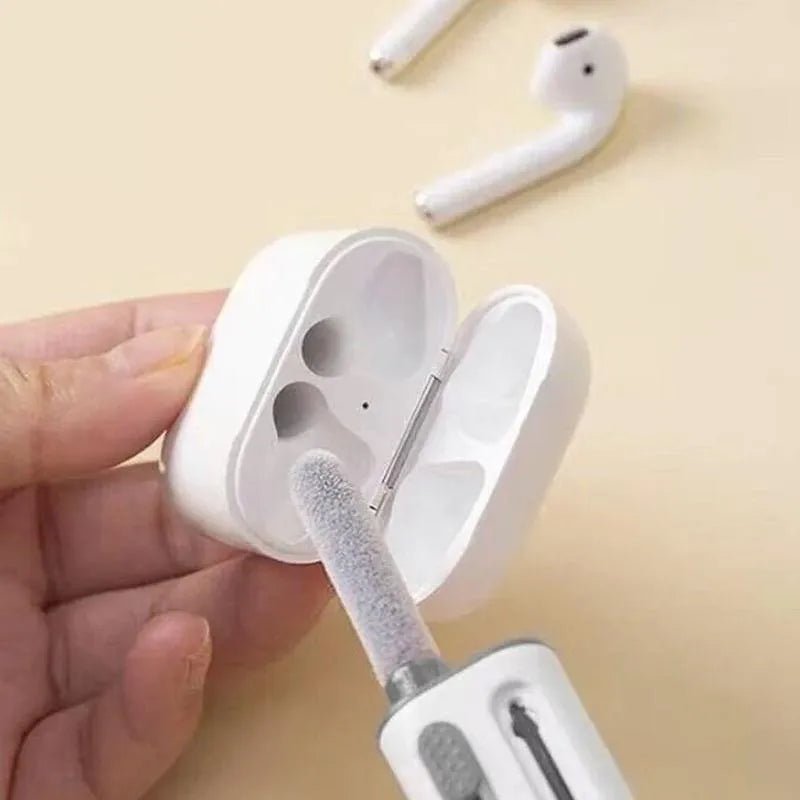 4-in-1 Earphone Cleaning Pen – Multi-Function Cleaning Tool for AirPods, Earbuds, Charging Cases & Electronics - Smart Hud