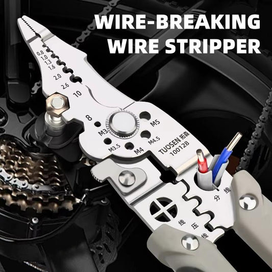 Electrician Wire Stripper Pliers Multi - Function – Chrome Vanadium Steel Heavy Duty Tool Pakistan - Smart Hud