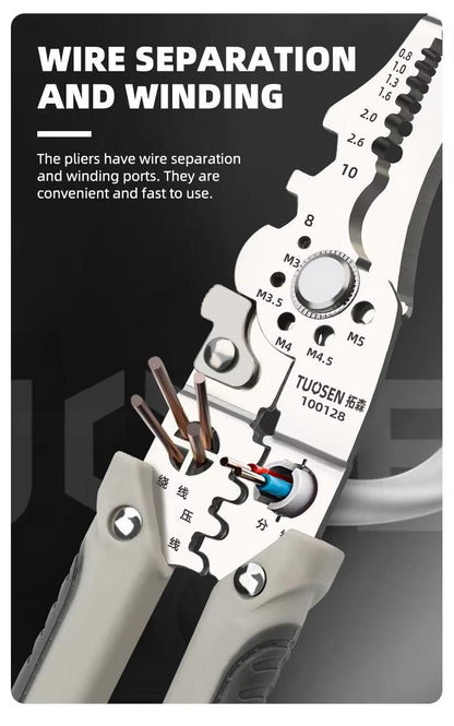 Electrician Wire Stripper Pliers Multi - Function – Chrome Vanadium Steel Heavy Duty Tool Pakistan - Smart Hud