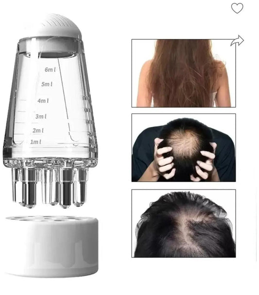 Hair Oil Applicator Bottle for Scalp – Easy Mess - Free Hair Oil Application Tool - Smart Hud