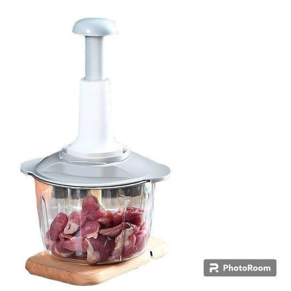 Manual Hand Chopper – Multipurpose Kitchen Vegetable & Fruit Cutter - Smart Hud