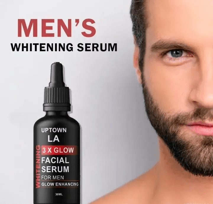Men’s Whitening Facial Serum 30ml – Glow Enhancer & Skin Brightening Serum for Men - Smart Hud