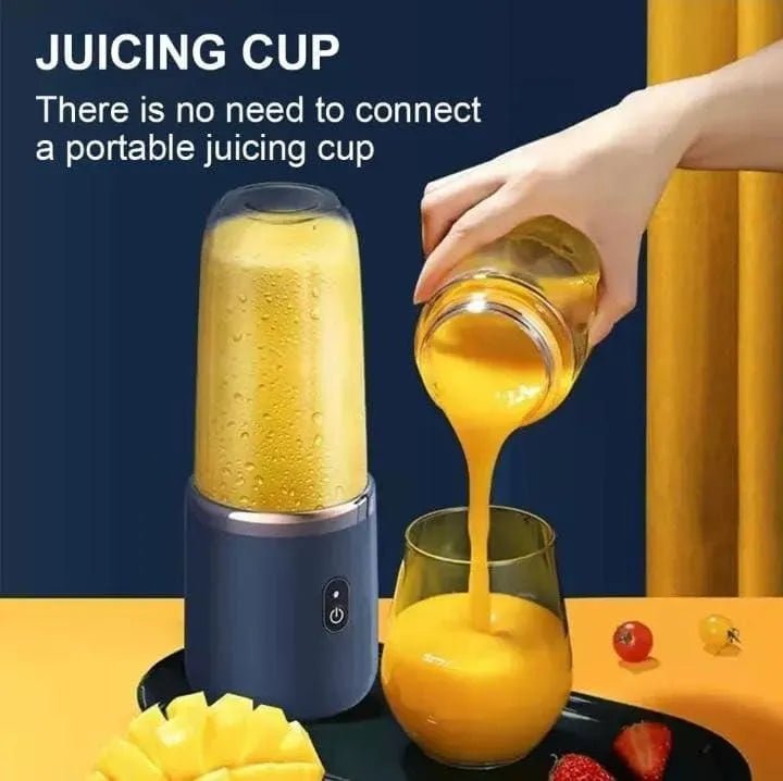 Portable Rechargeable Juicer Blender – Mini Electric Juicer for Home & Office Pakistan - Smart Hud