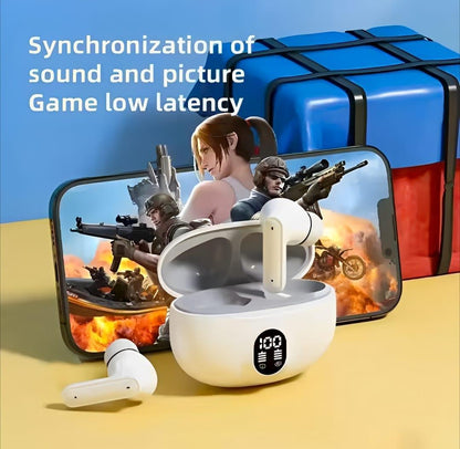 Premium TWS Gaming Earbuds – Low Latency Bluetooth Earphones with IPX5 Water Resistance - Smart Hud