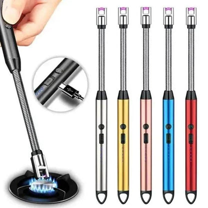 Rechargeable Electric Lighter – Multicolor Portable Arc Lighter - Smart Hud